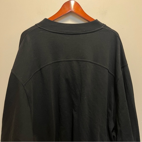 Sweaty Betty Oversized Cora Organic Cotton Black Cardigan Size Medium - Picture 10 of 15